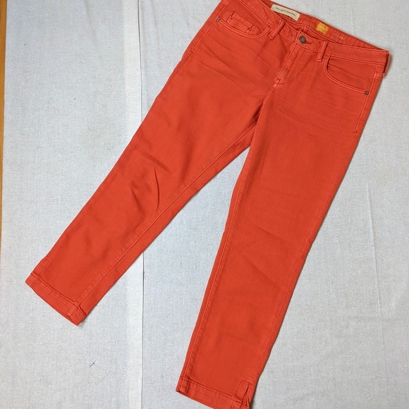 Anthropologie Denim - ❄️ BOGO Anthro Pilcro | Orange Skinny Jeans